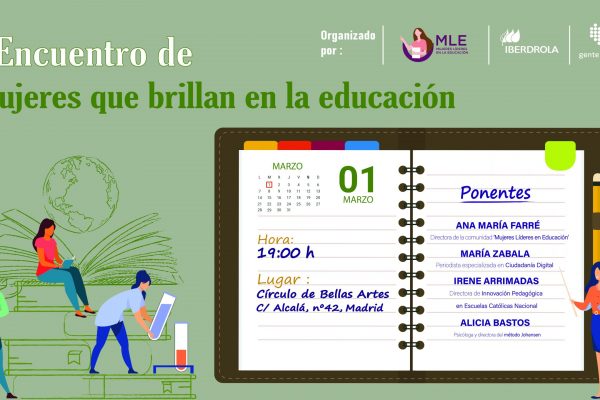 Invitación Mujeres que brillan en la educación - ponentes