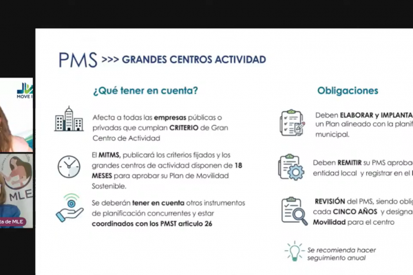 Webinar Planes de Movilidad Sostenible